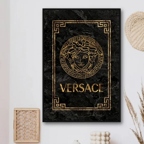 Versace | Wall Decor | Versace 8 2x11 Framed Wall Art | Poshmark